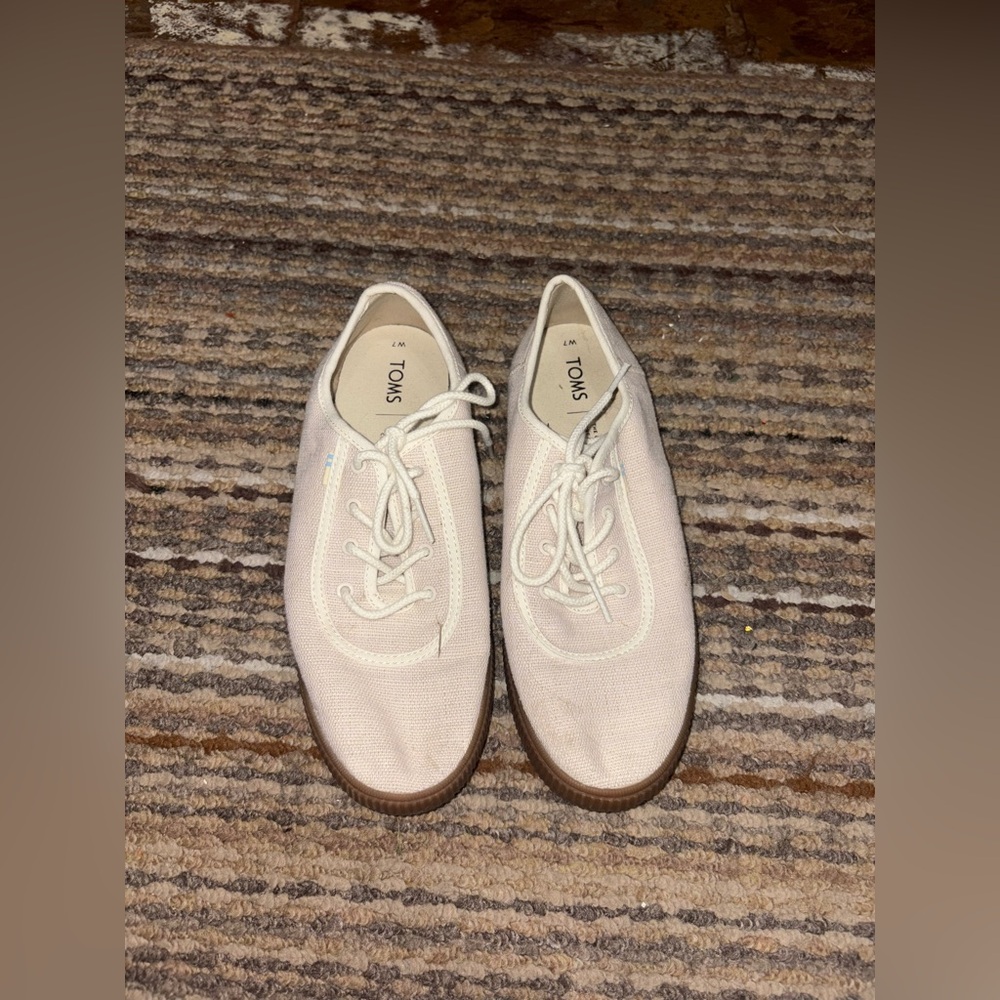 Tom’s Cream Shoes